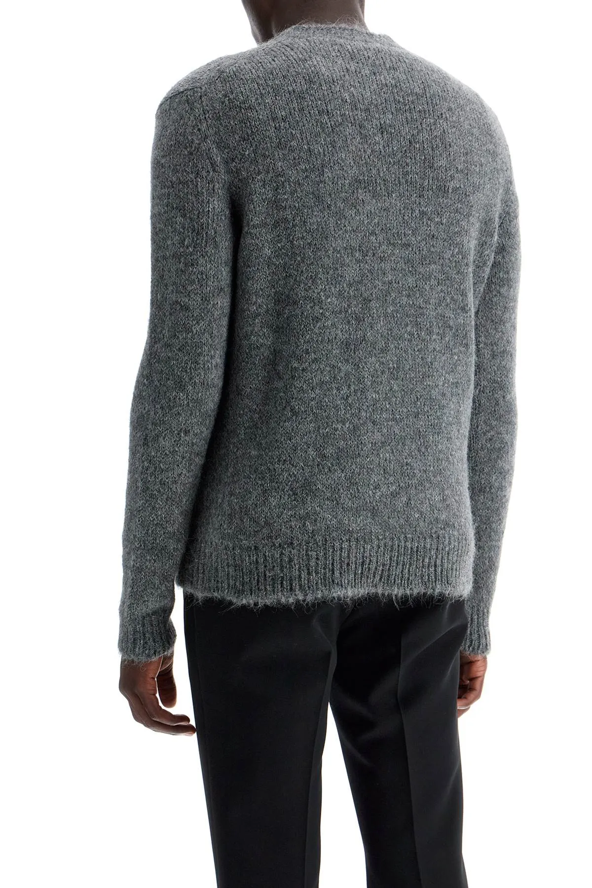 alpaca crew neck sweater