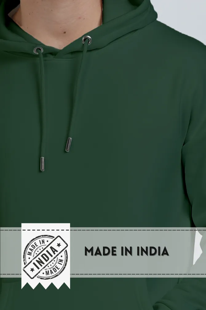 Bottle Green Oversized Hoodie for men