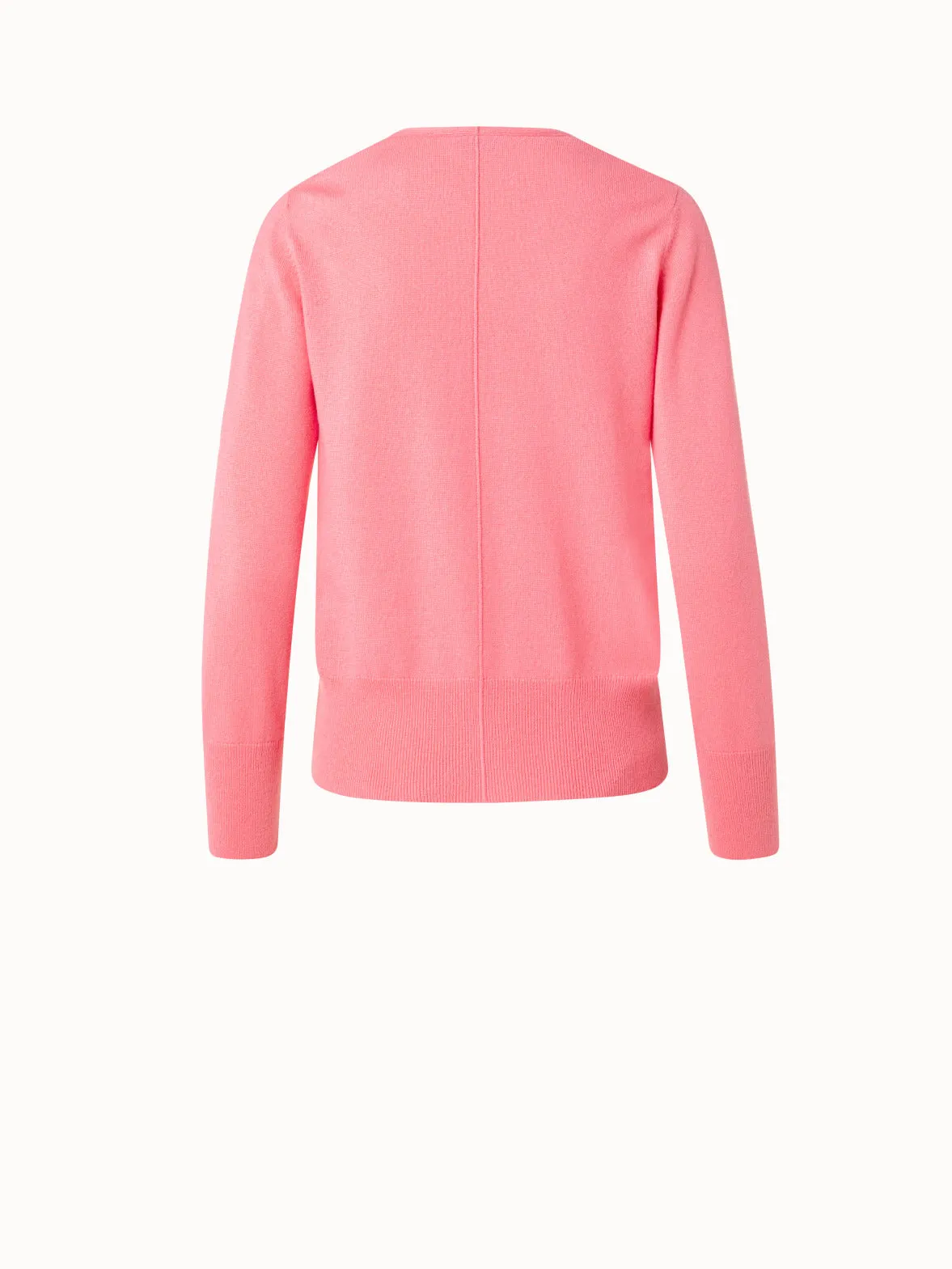 Cashmere V-neck Pullover