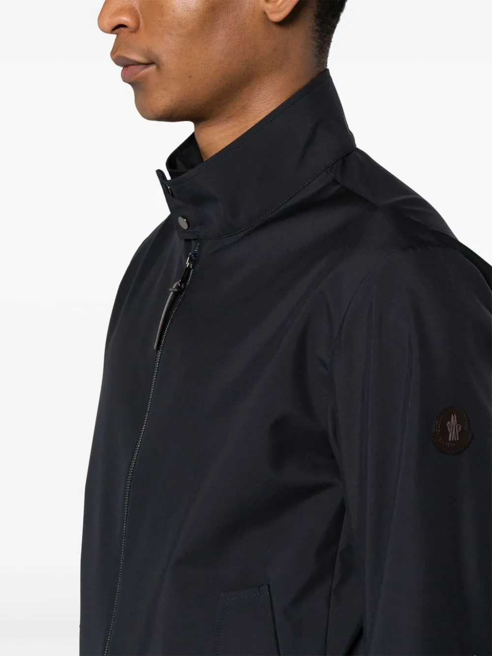 Chaberton logo-patch jacket