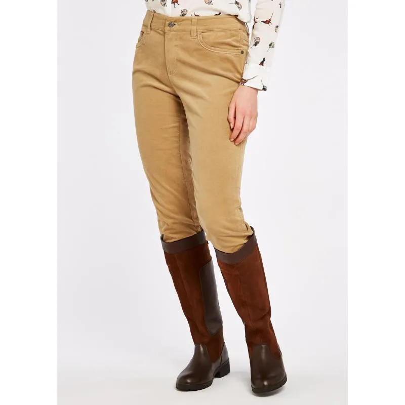 Dubarry Honeysuckle Ladies Stretch Pincord Jeans - Camel