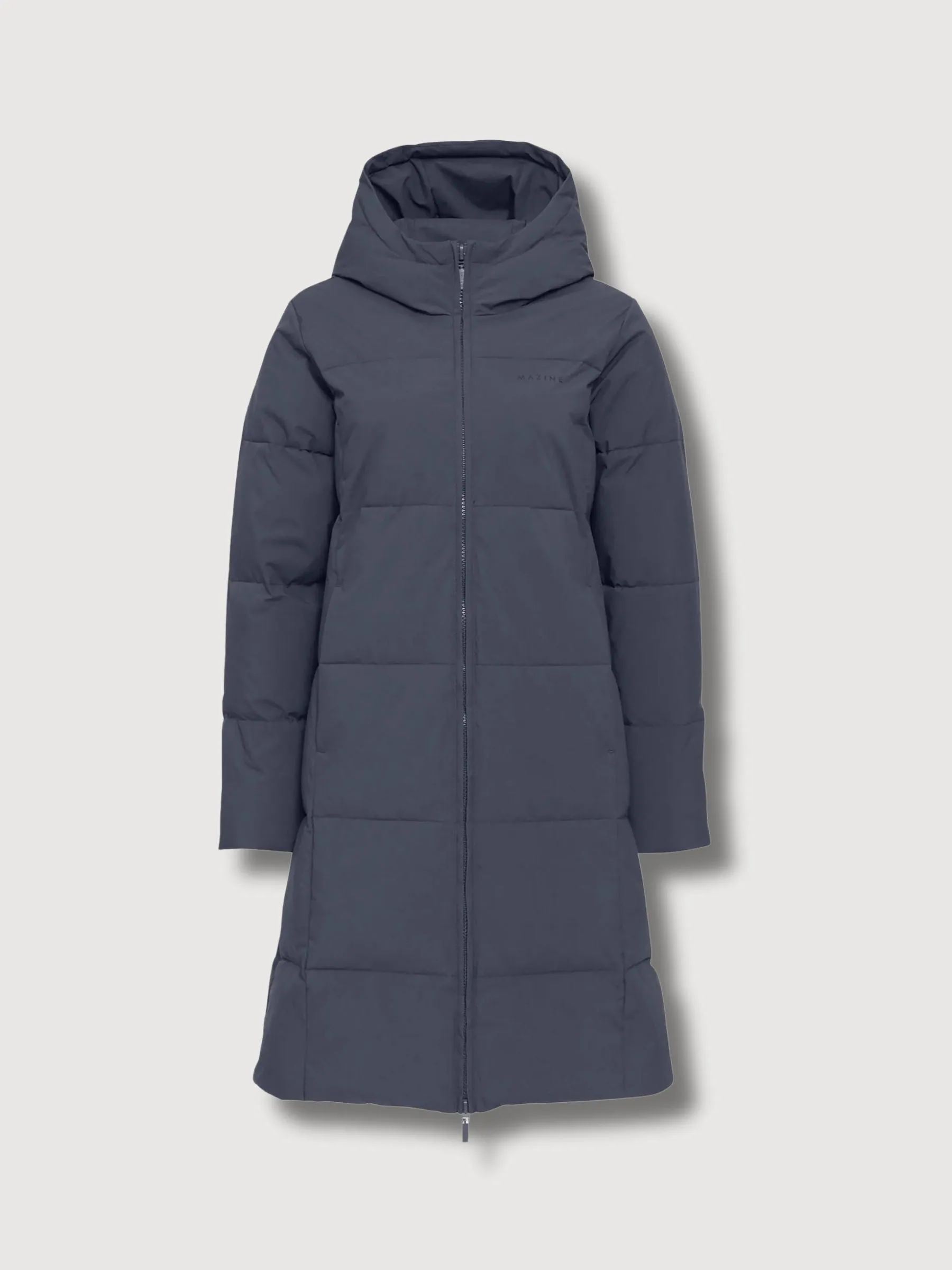 Elmira Puffer Coat Ink Blue Women | Mazine