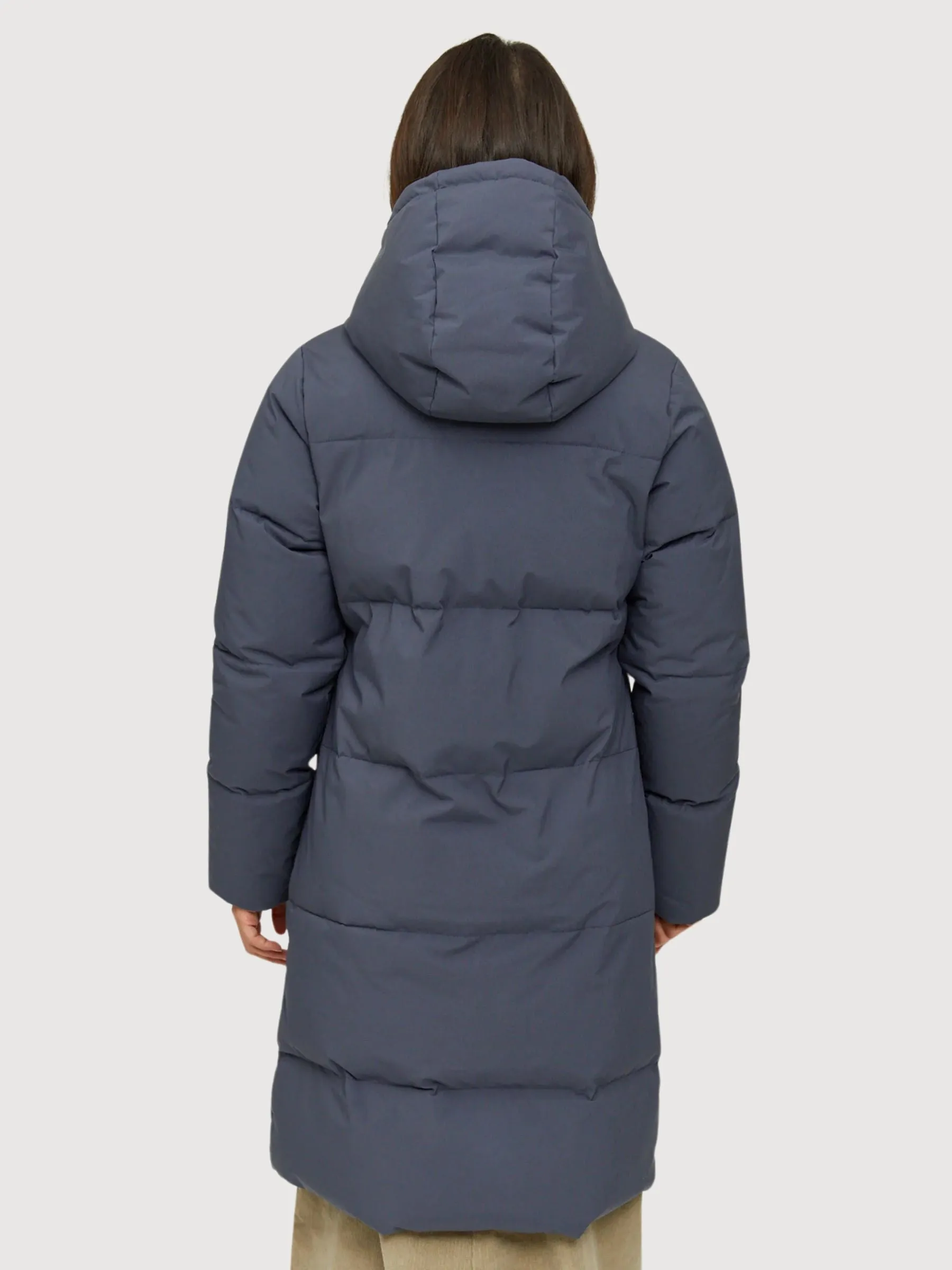 Elmira Puffer Coat Ink Blue Women | Mazine