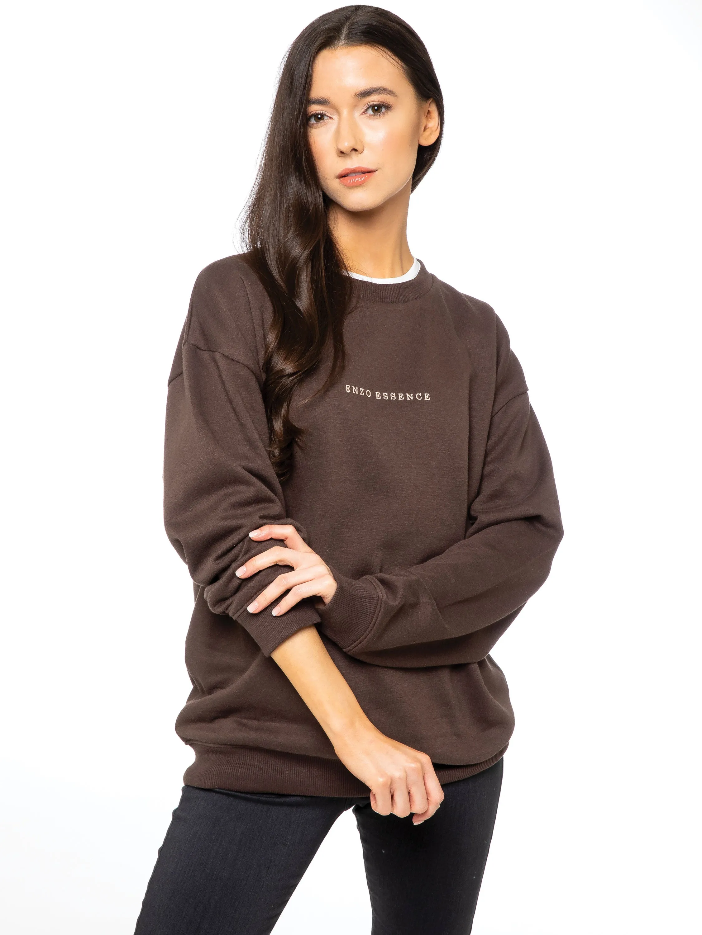 Enzo | Womens Oversized Sweatshirt