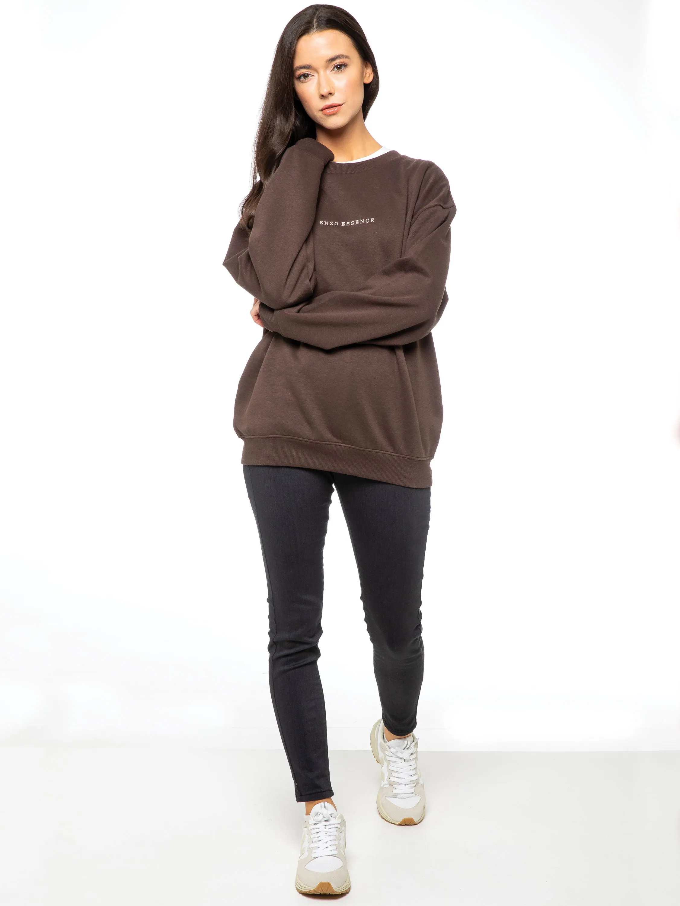 Enzo | Womens Oversized Sweatshirt