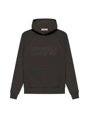 Fear of God Essentials Hoodie SS23 Off Black