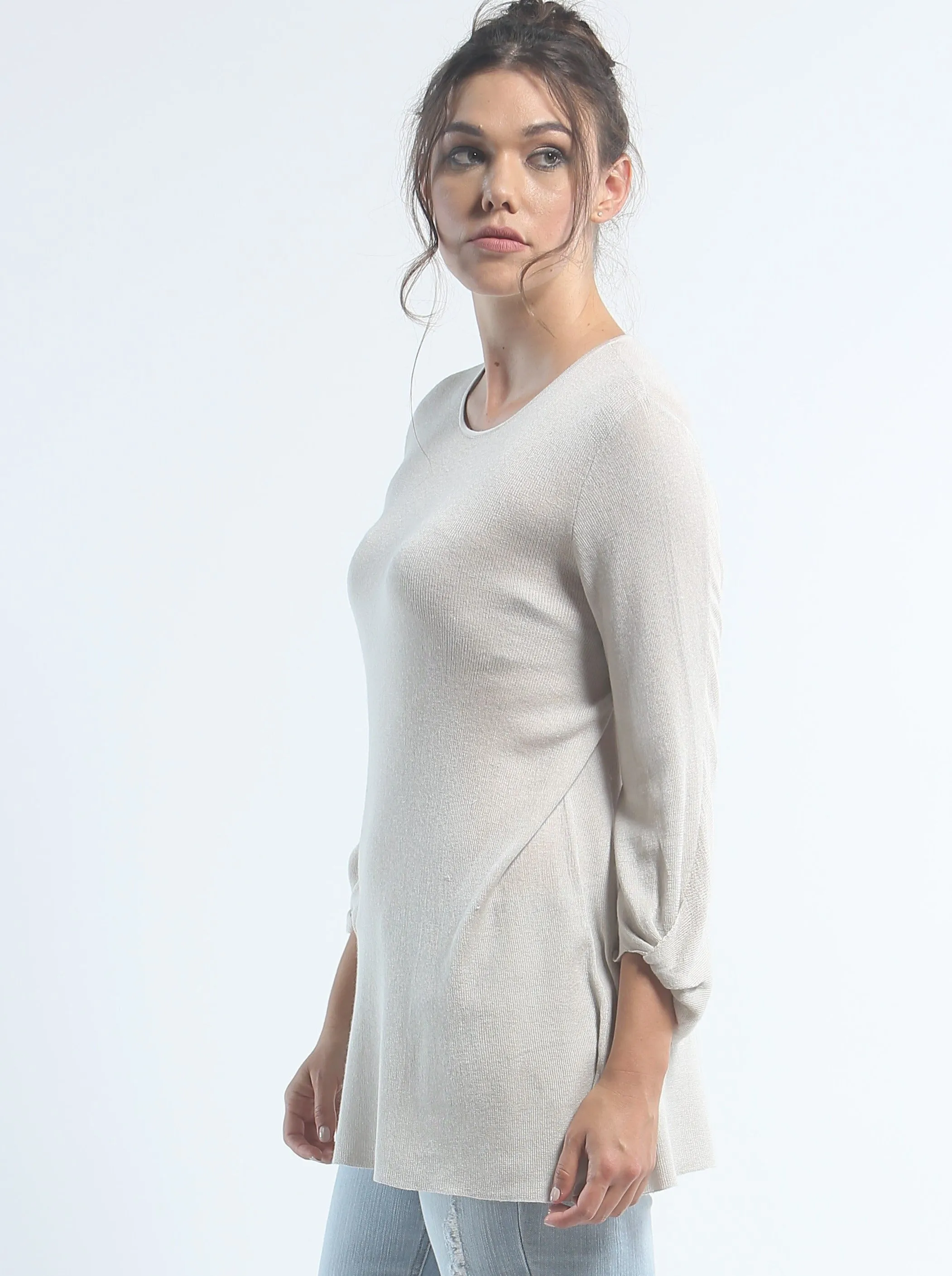 Folded Sleeve Tunic