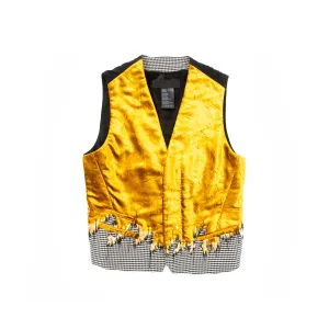 FW17 Crushed Velvet Vest