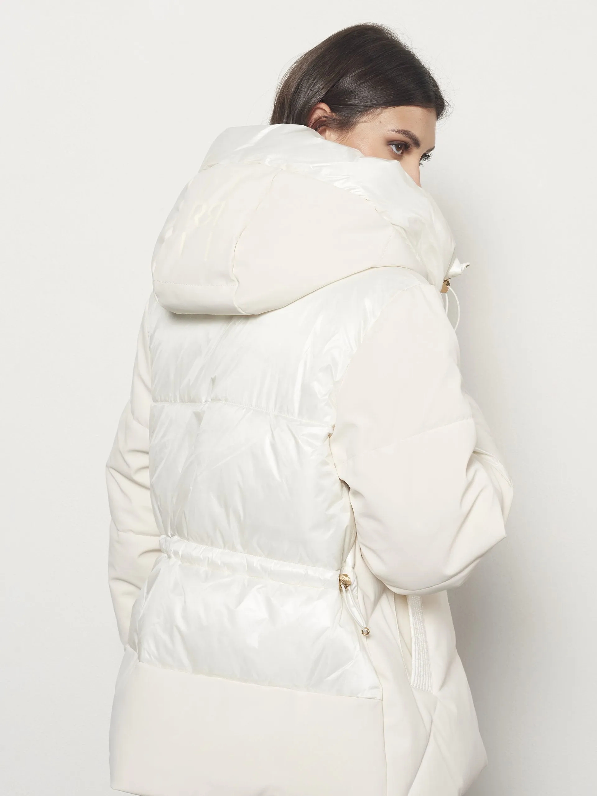 Glossy Puffer Jacket