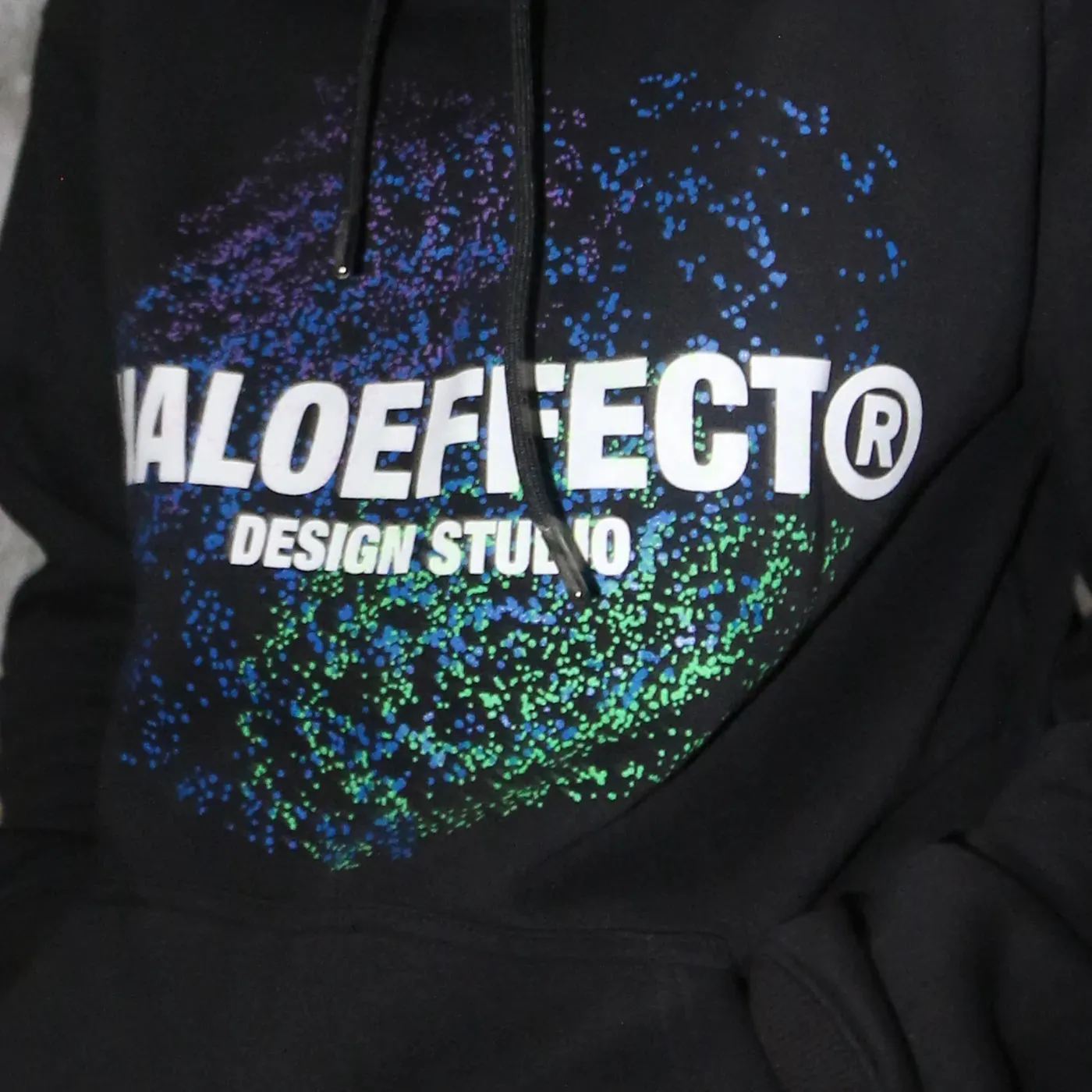 Halo Effect Unisex 'Galaxy' Black Hoodie