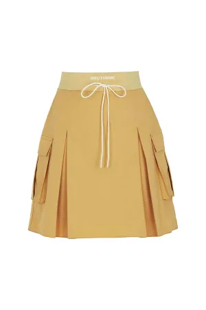 High-Waisted Ribbed Mini Skirt (Final Sale)