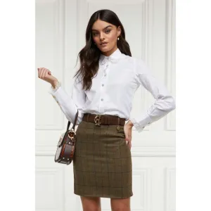 Holland Cooper Regency Ladies Tweed Skirt - Glen Green