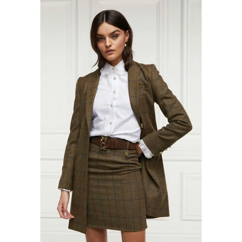 Holland Cooper Regency Ladies Tweed Skirt - Glen Green