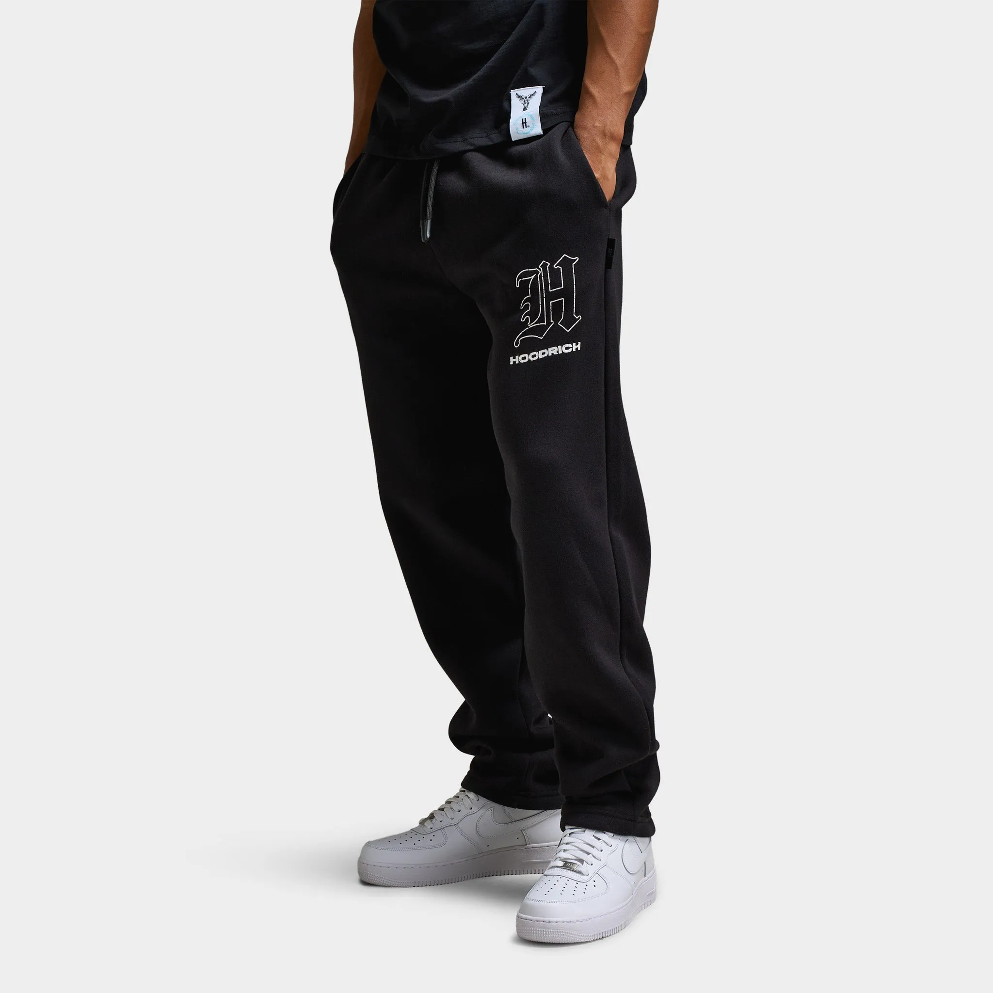 Hoodrich Chromatic Open Hem Joggers Black / Grey