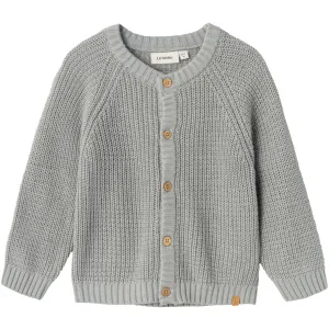 Lil'Atelier Limestone Emlen Lin Knit Cardigan Noos