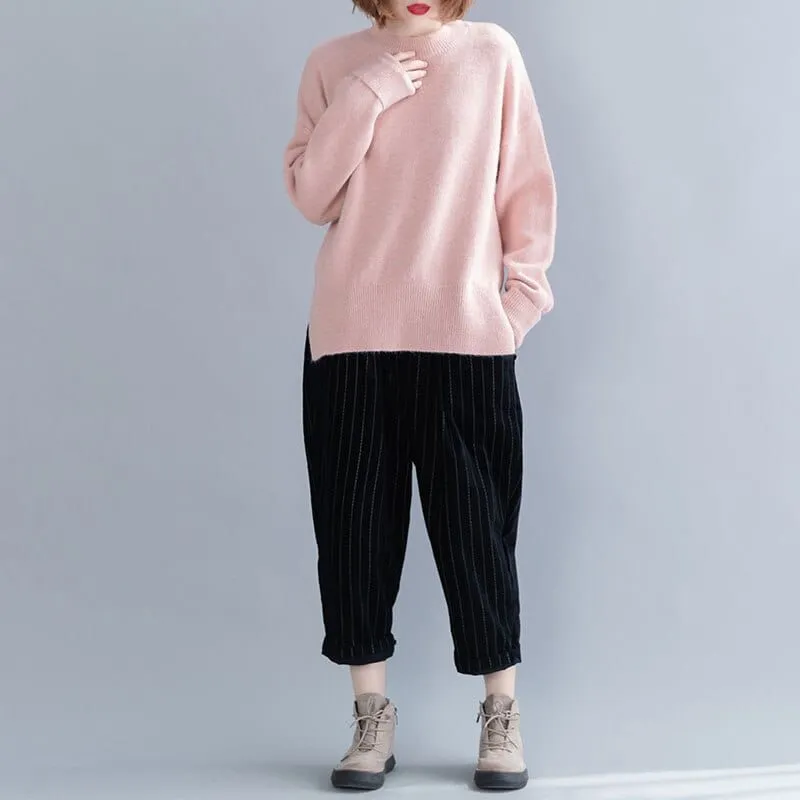 Long Sleeve High Neck Sweater