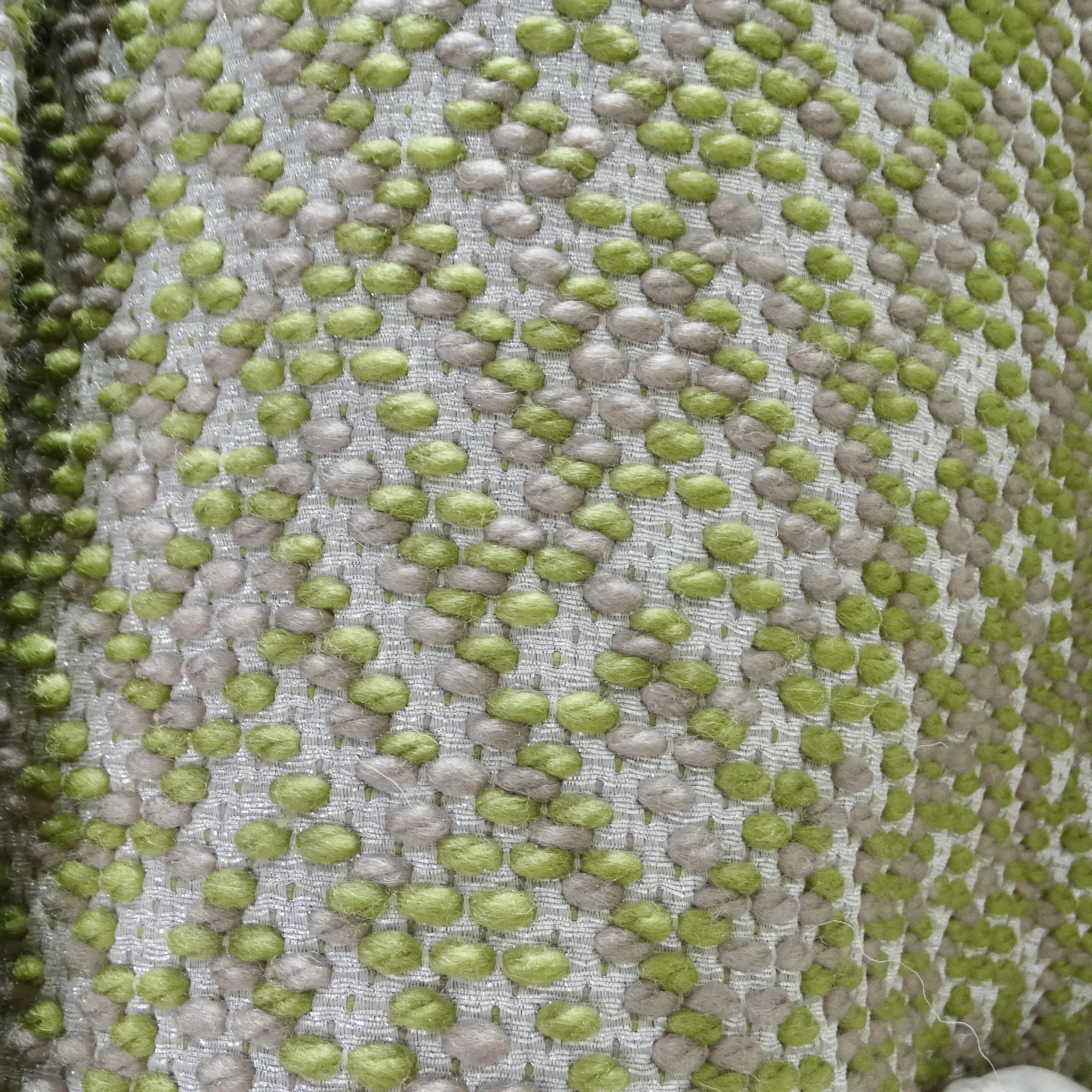 Marni Green Metallic Knit Jacket