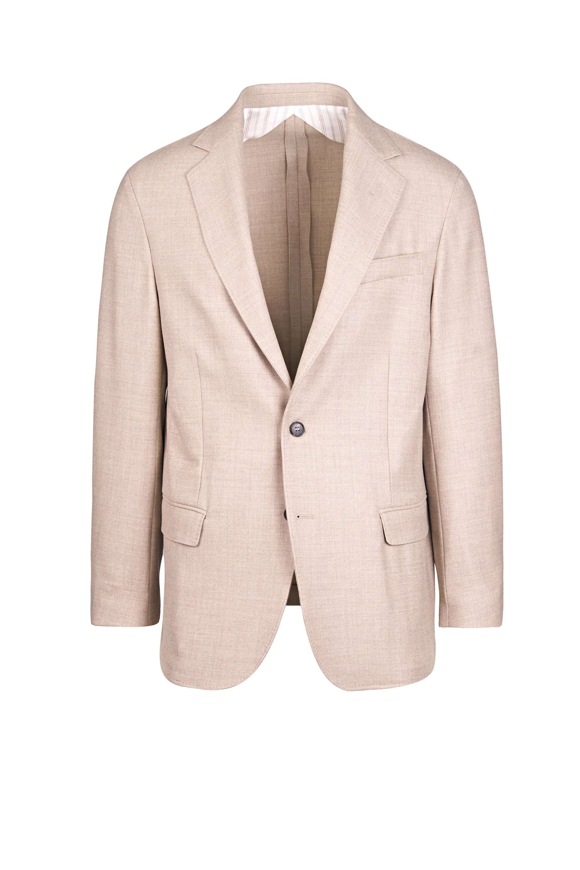 Merino Wool Singlebreasted Unlined Jacket