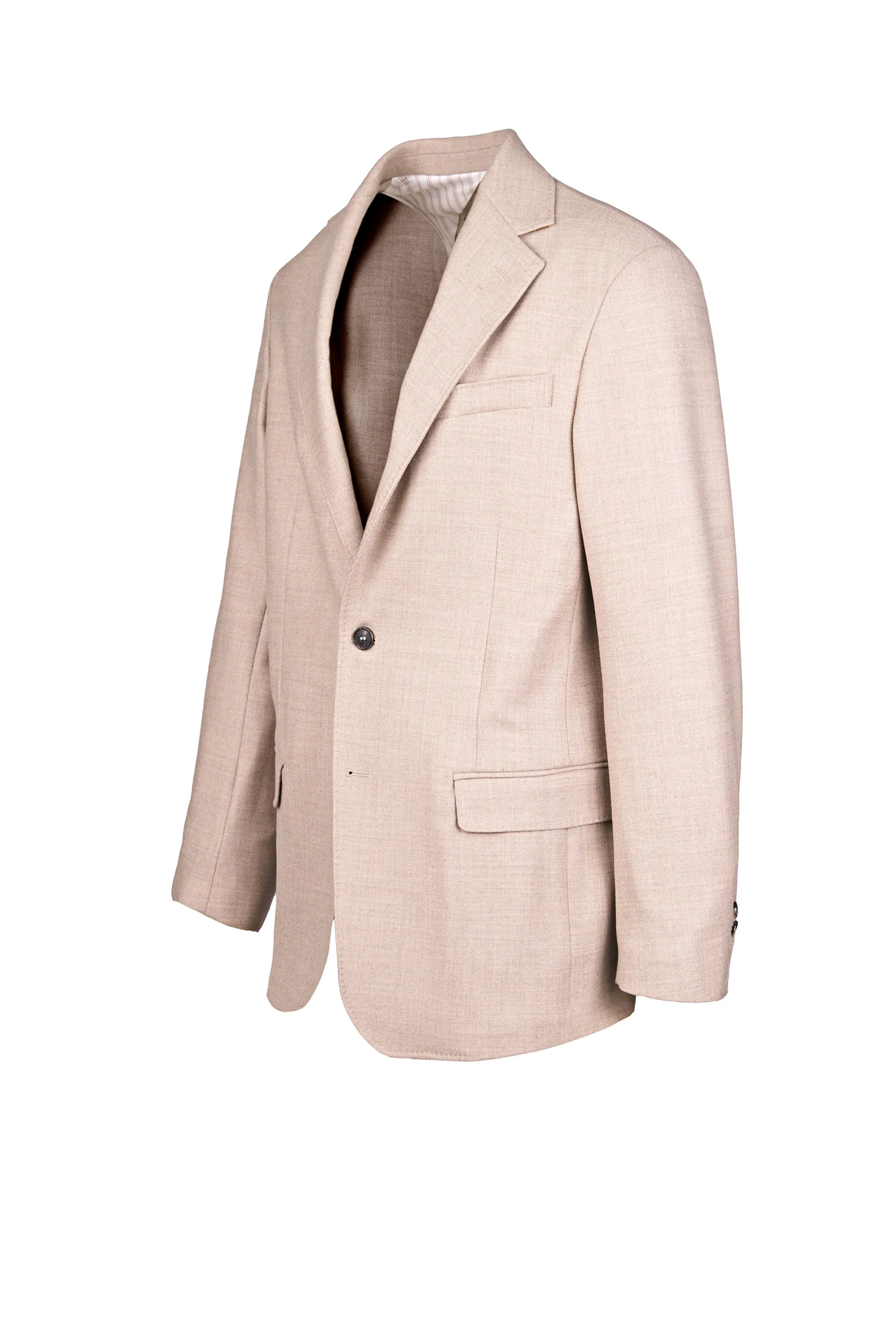 Merino Wool Singlebreasted Unlined Jacket