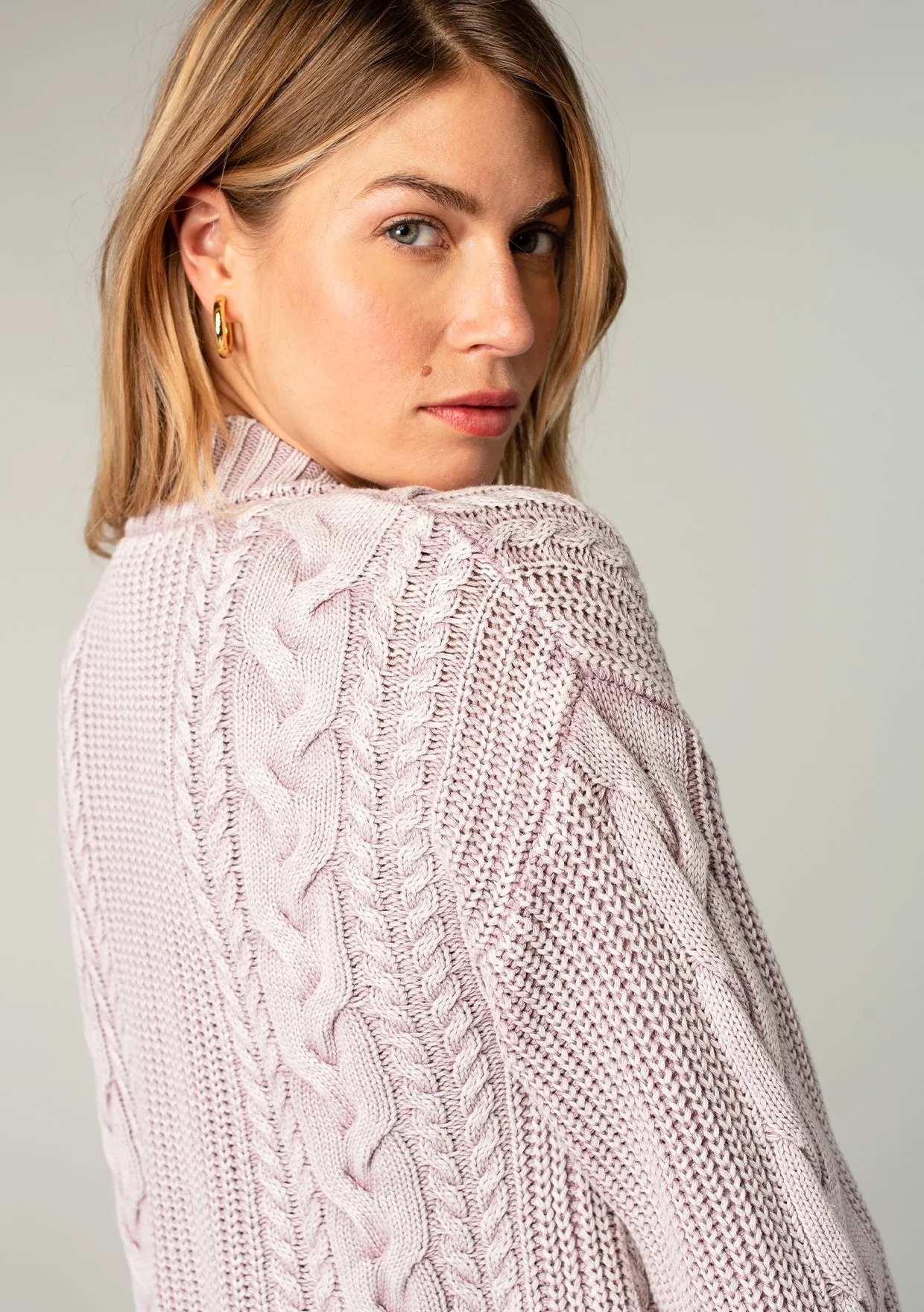 Miranda Cable Knit Cardigan