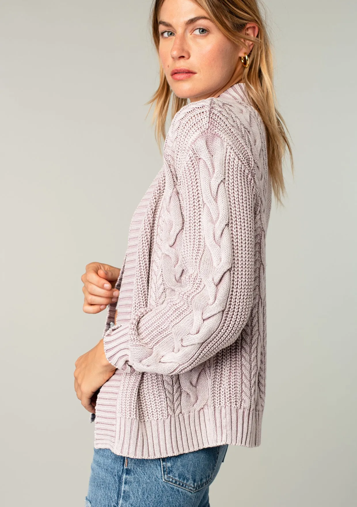 Miranda Cable Knit Cardigan