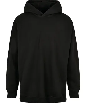 Oversized cut-on sleeve hoodie | Black