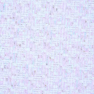 Pink Multicolored with Gold Lurex Thread abstract Tweed Bouclé Fabric