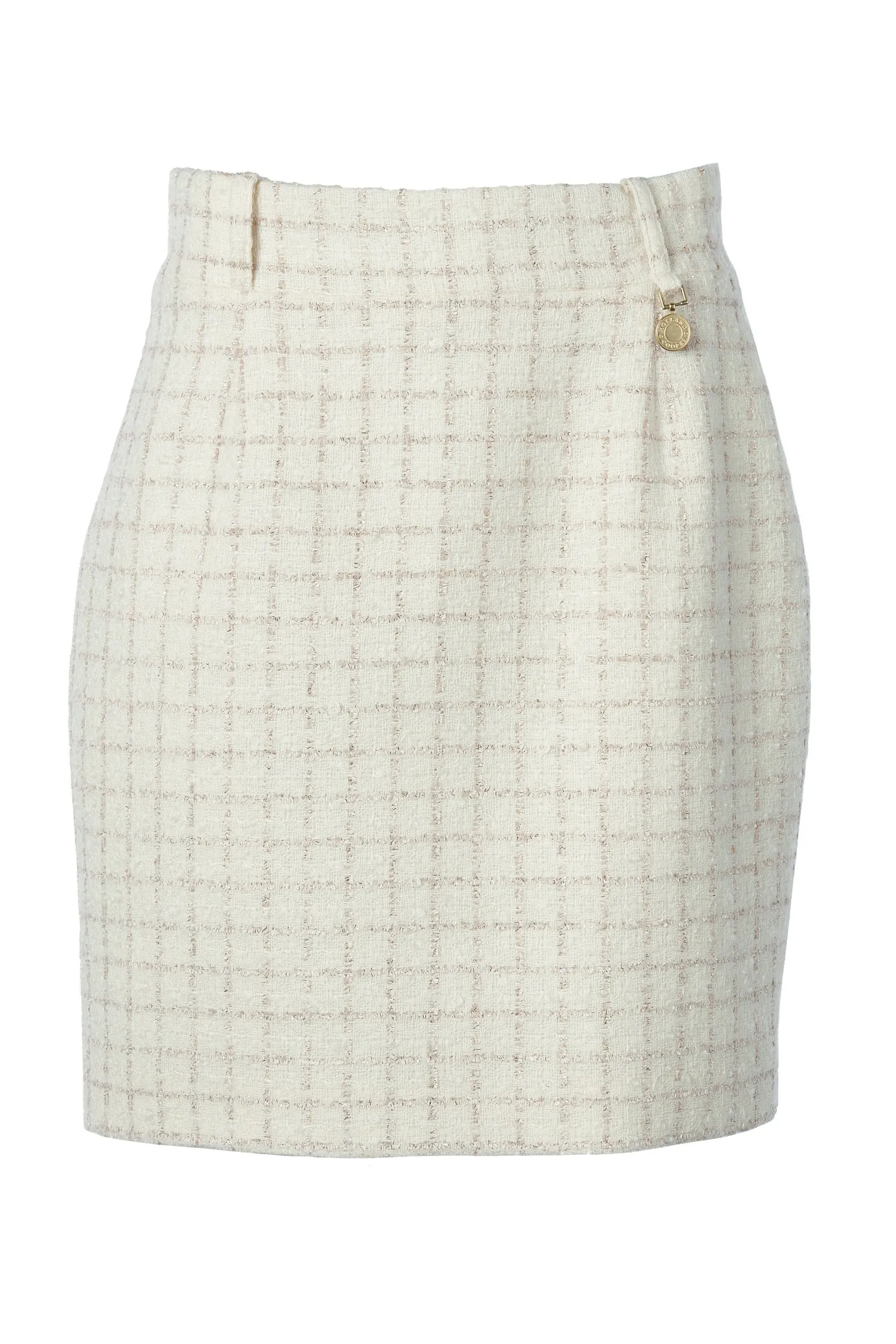 Regency Skirt (Ivory Sparkle Tweed)