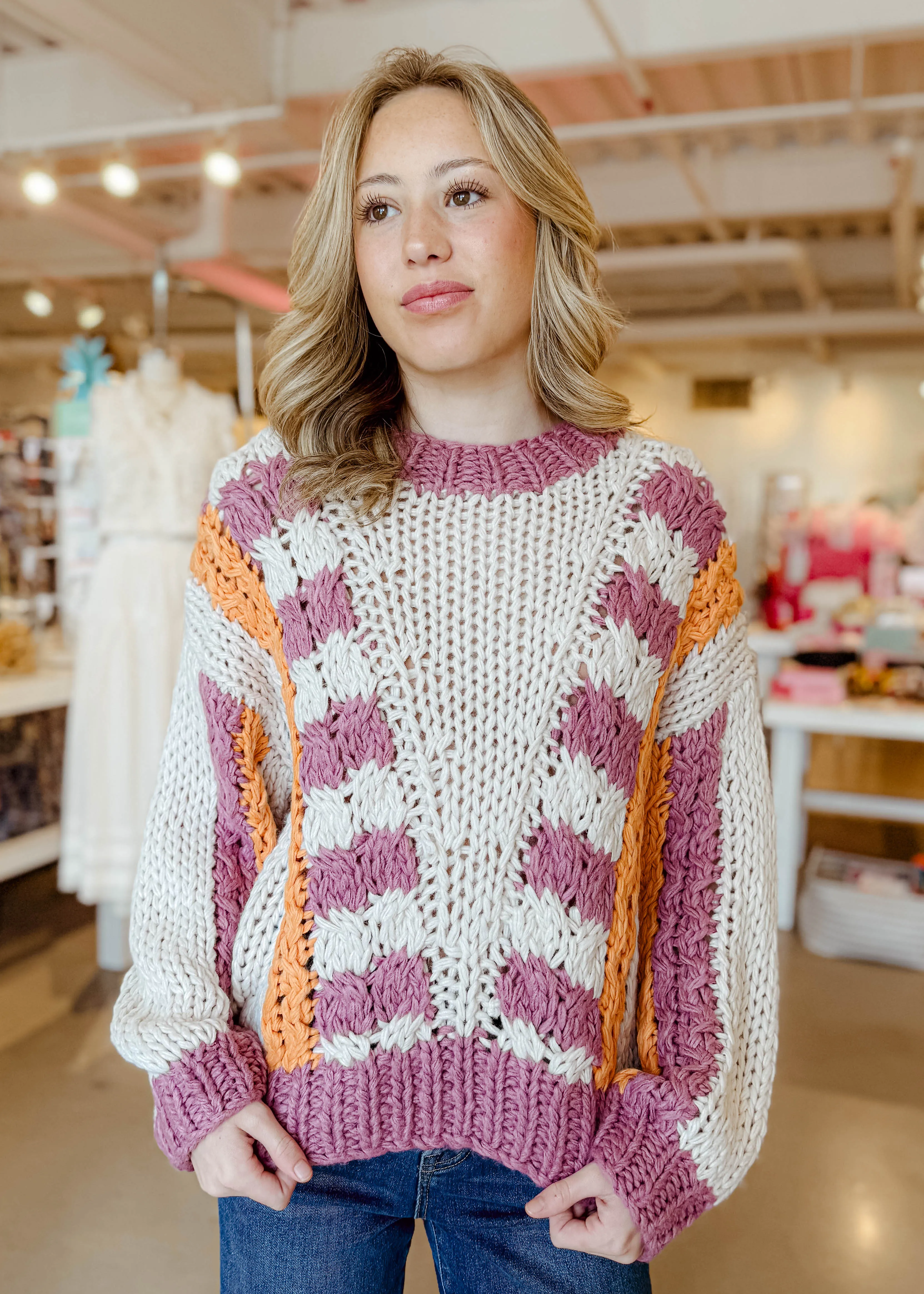 Ruby Chunky Knit Sweater