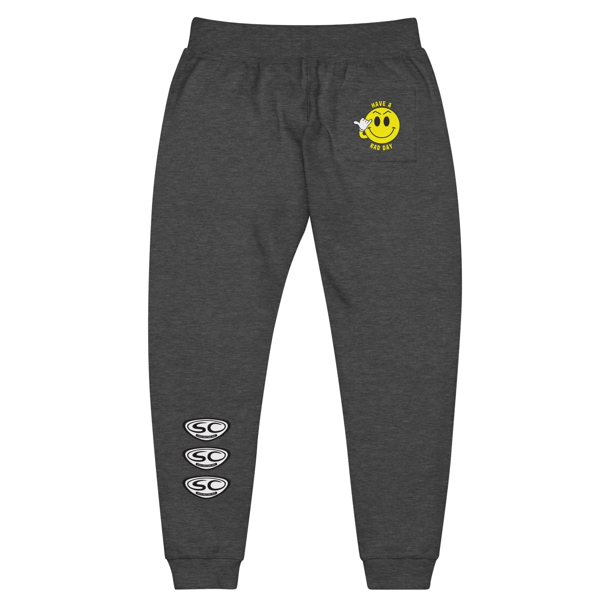 Santa Cruz Surf Shop "HAVE A RAD DAY" Unisex fleece sweatpants