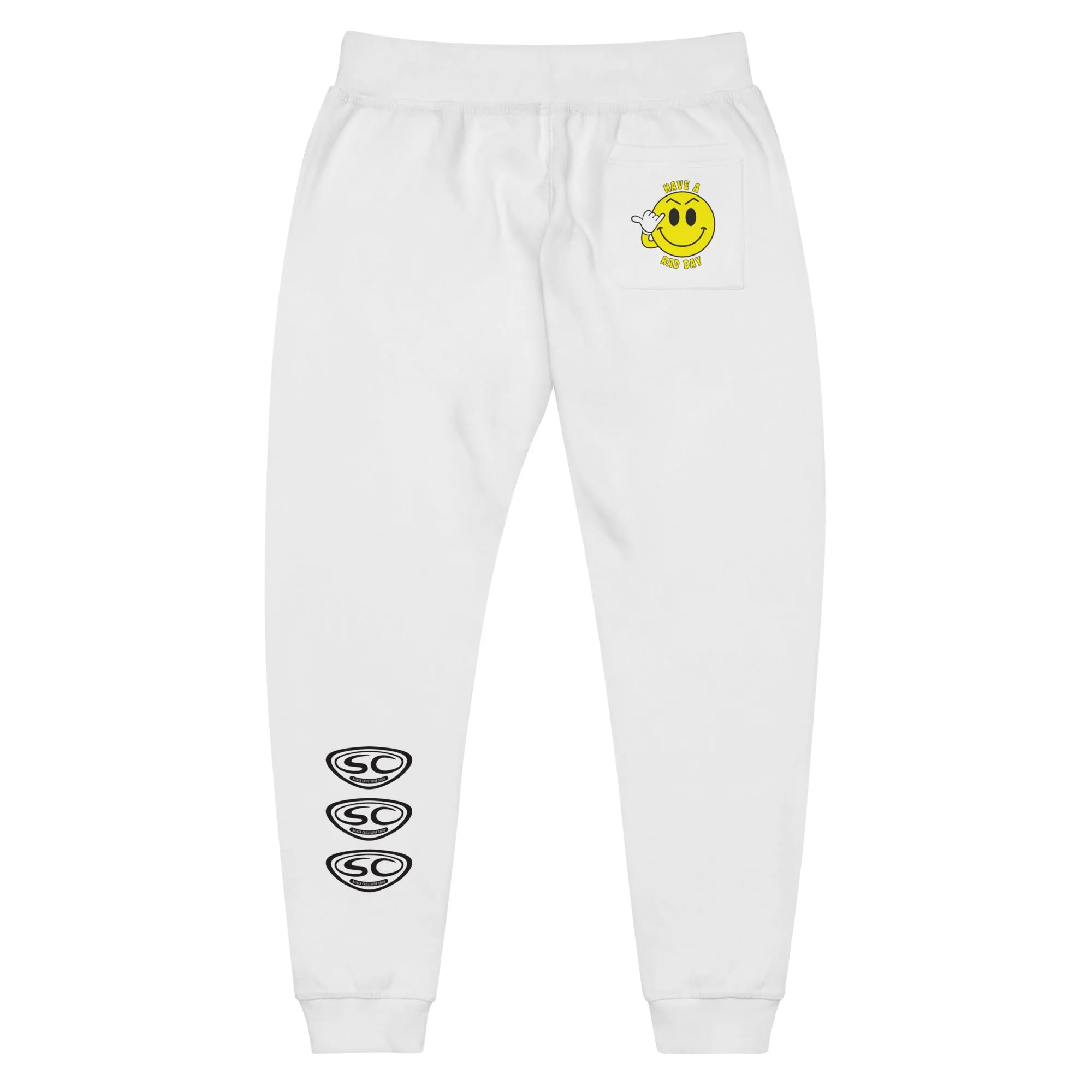 Santa Cruz Surf Shop "HAVE A RAD DAY" Unisex fleece sweatpants