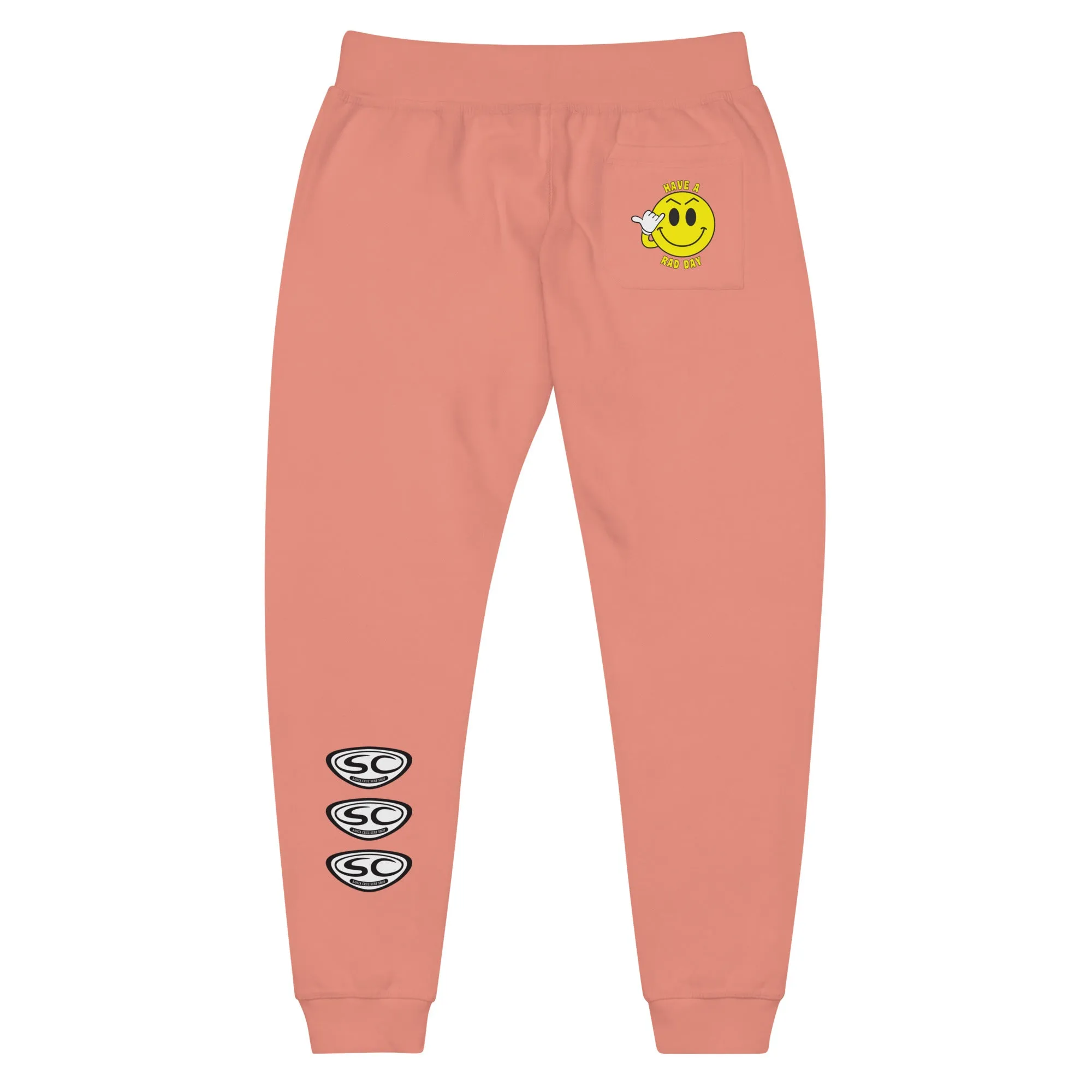 Santa Cruz Surf Shop "HAVE A RAD DAY" Unisex fleece sweatpants