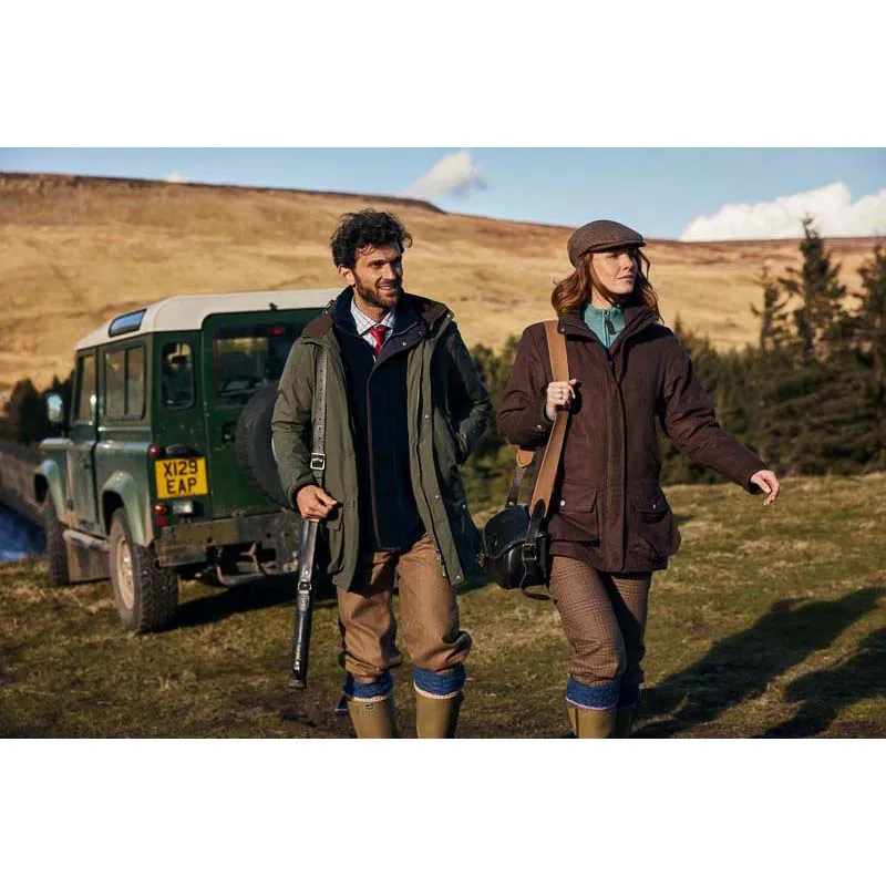 Schoffel High Waisted Ladies Tweed Breeks - Teviot Tweed