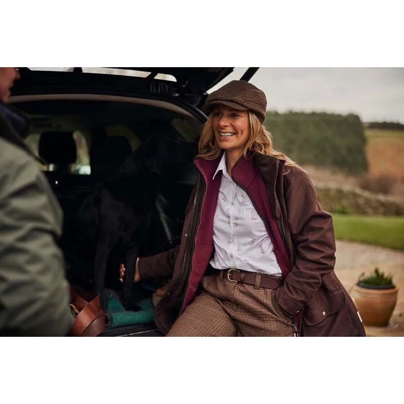 Schoffel High Waisted Ladies Tweed Breeks - Teviot Tweed