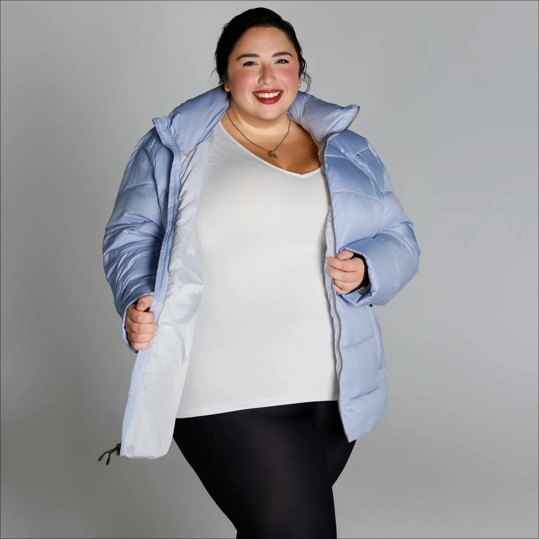 Snow Country Outerwear Women’s Plus Size 1X-6X Lexington Synthetic Winter Puffy Jacket Coat