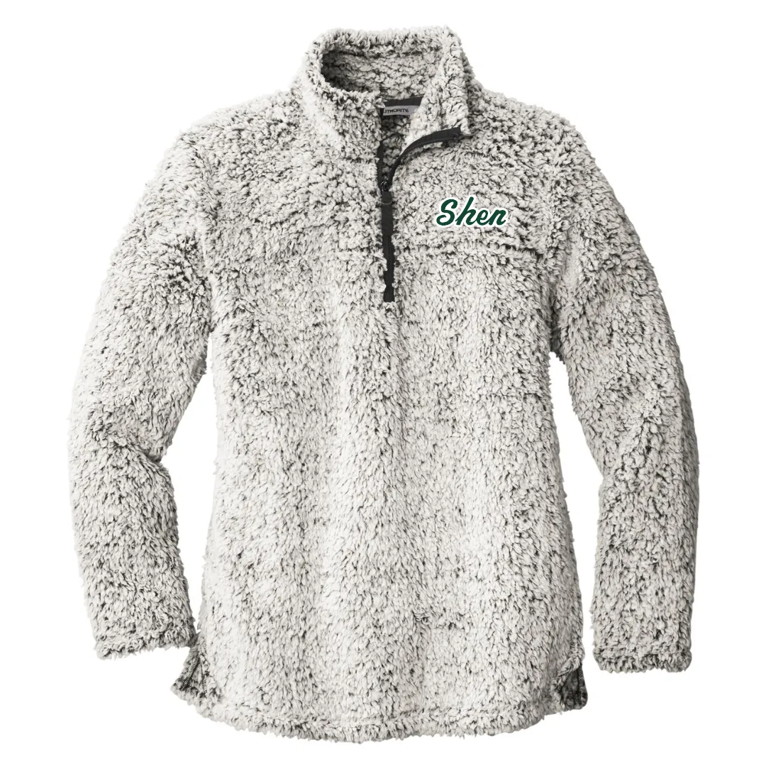 SPLNSGW- Ladies Sherpa 1/4 Zip Pullover