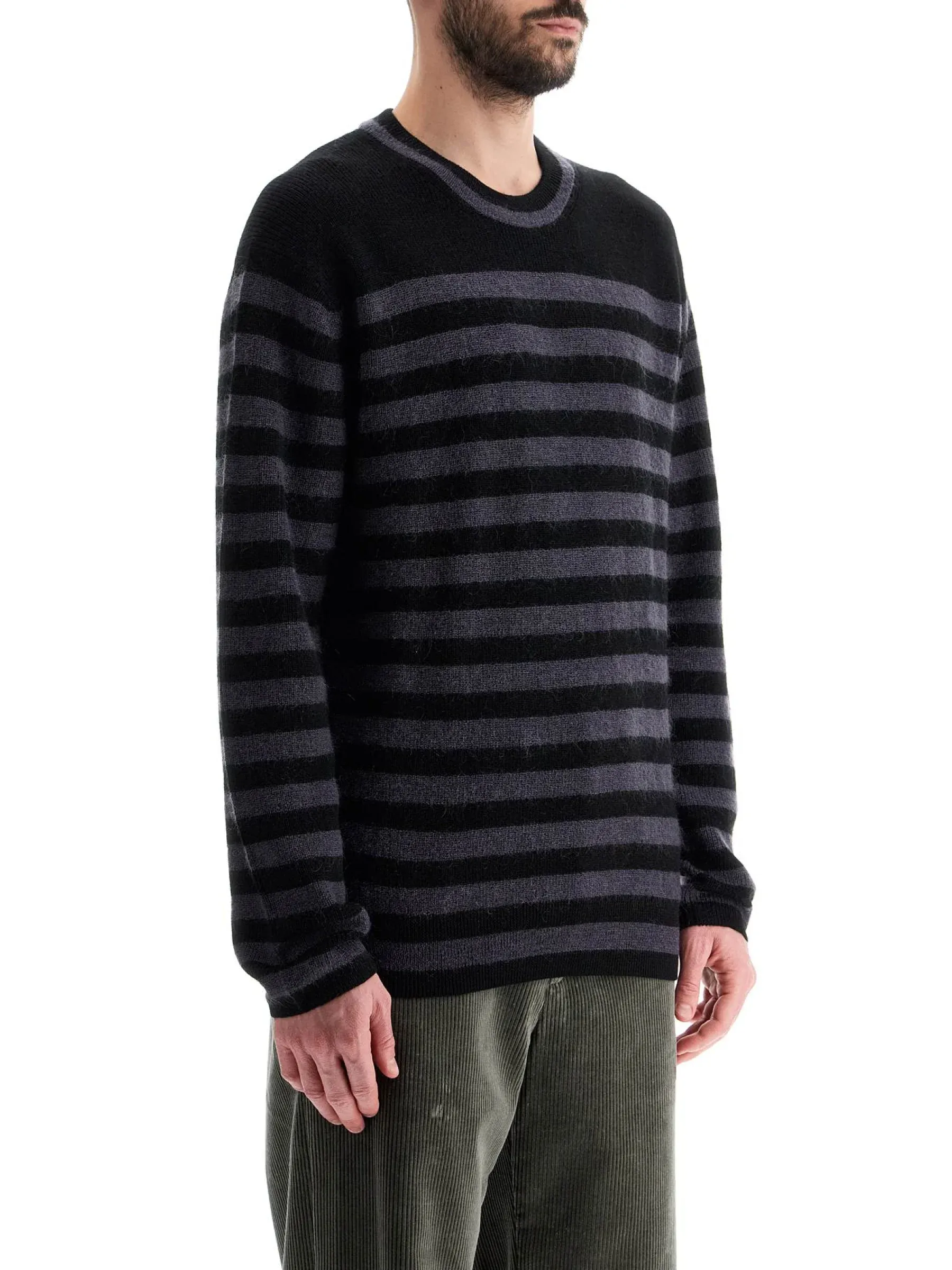 Striped Mohair Sweater