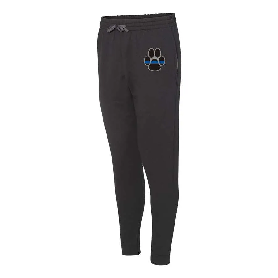 Thin Blue Line K-9 Paw Joggers