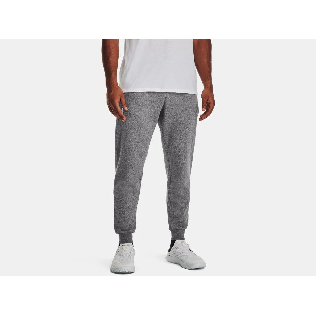 Under Armour Mens Rival Fleece Jogger Castlerock Light Heather