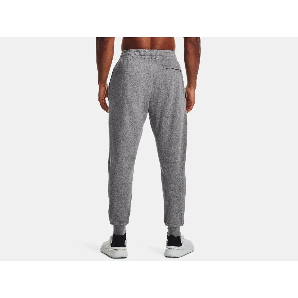 Under Armour Mens Rival Fleece Jogger Castlerock Light Heather