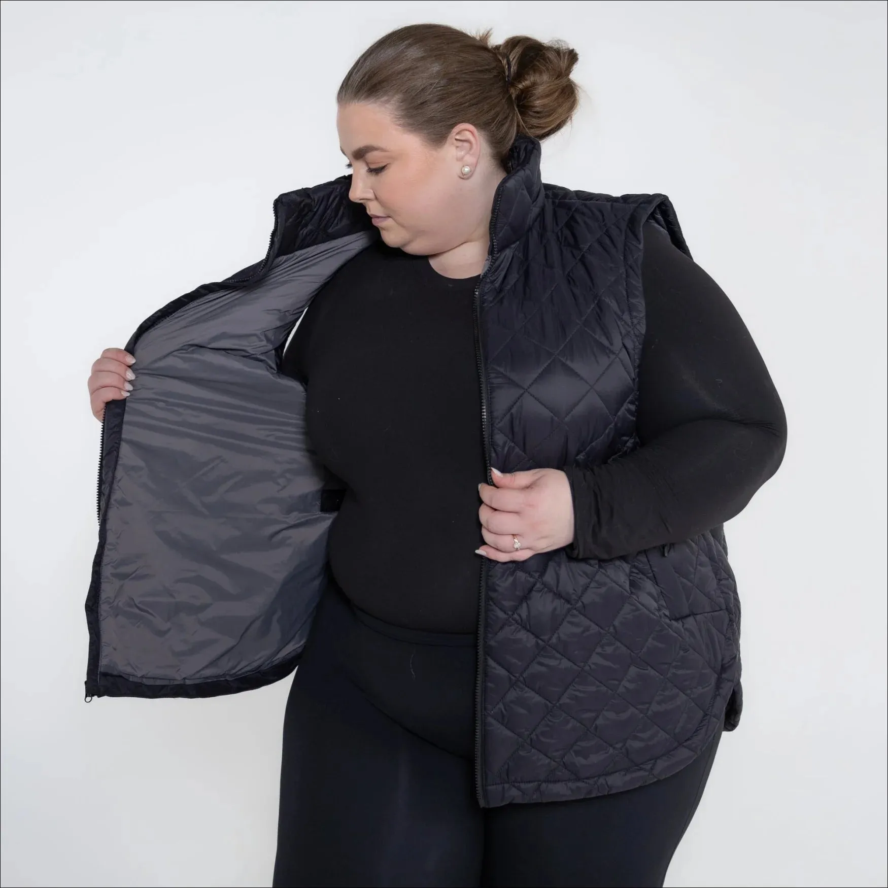 Women’s Plus Size Savvy Quilted 1X-6X Insulated Vest