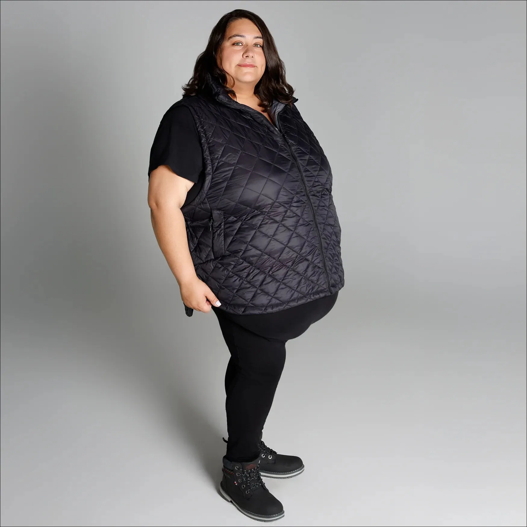 Women’s Plus Size Savvy Quilted 1X-6X Insulated Vest