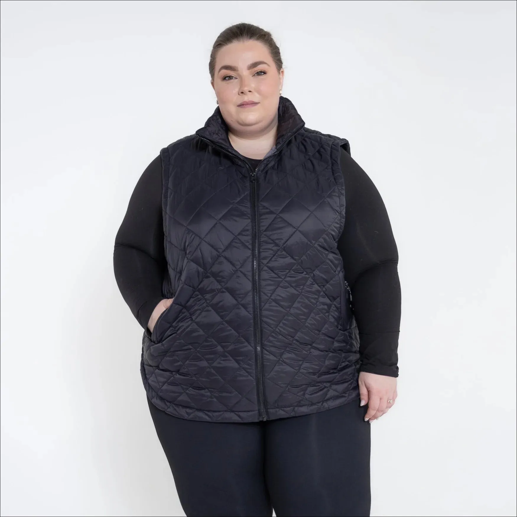 Women’s Plus Size Savvy Quilted 1X-6X Insulated Vest