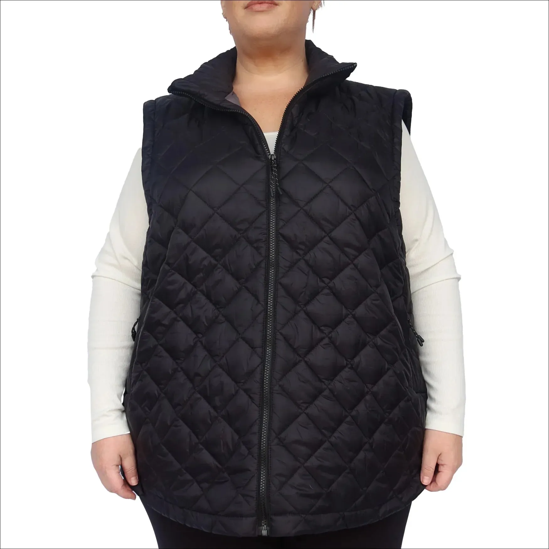 Women’s Plus Size Savvy Quilted 1X-6X Insulated Vest