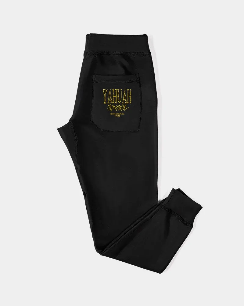 Yahuah-Name Above All Names 01-02 Designer Lane Seven Men's Premium Fleece Joggers